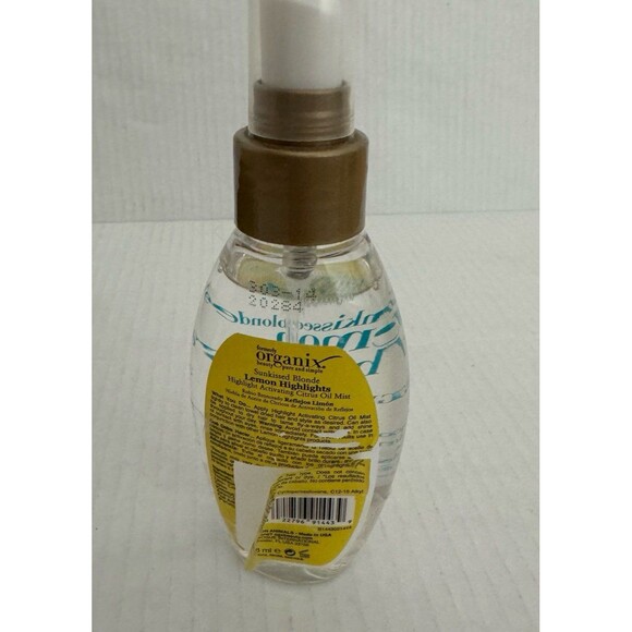 NEW OGX Highlight Activating Citrus Oil Mist Sunkissed Blonde Lemon Highlights - Picture 3 of 3